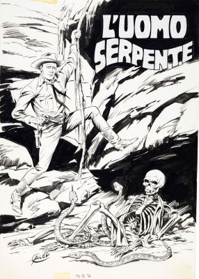 Aurelio Galleppini | Lot 541 - Tex - L’Uomo Serpente | Finarte