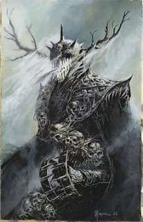 2000AD Original Artwork - Judge Fear by Dave Kendall - Dimensions: Taille approximative A3 (31 x 45 cm) 