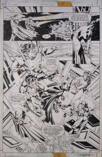 Howard Porter / John Dell - JLA #2 p.2 Morrison/Porter Run 1997