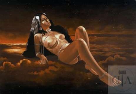 Jeronaton/Jean Torton/Œuvre originale illustrant une femme… | Dagoty