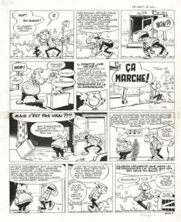 Greg. 2 planches originales Achille Talon | BDEnchères