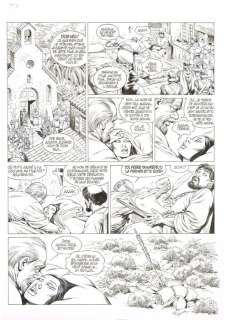 Mitton, Jean-Yves - Originele pagina (p.4) - Quetzalcoatl 5 - De hoer en de Conquistador - (2003) | Catawiki