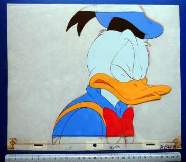 Disney Animation Studios - Animation production cel + pencil drawing - Donald Duck Short | Catawiki