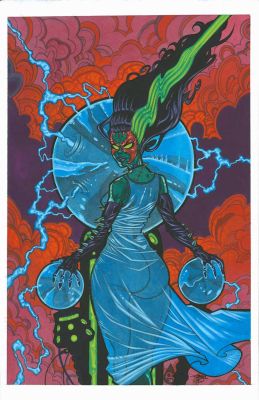 Shawn Crystal | Spawn Scorched #56 Cover C Halloween Monster Variant | Essential Sequential