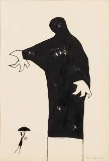 Bohdan Butenko (1931 - 2019) | Bohdan Butenko | Ilustracja do wiersza "Który skrzywidziłeś" Czesława Miłosza | Desa Unicum