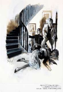 Follet | Edmund Bell, illustration au lavis et Ã  la gouach… | Banque Dessinée