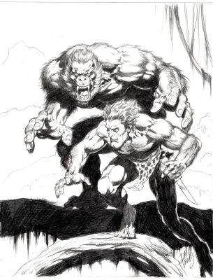 Dan Lawlis | Tarzan By Dan Lawlis | ComicArtFans Classifieds