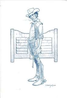 Sanjulian, Manuel - Original drawing - Lieutenant Blueberry  