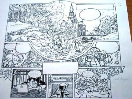 Franka - Originele pagina - Nieuw slot  - Les yeux du timonier (2013) | Catawiki