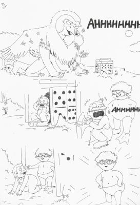 Emma Hunsinger | How it All Ends - Pg.105 | Athenaeum Comic Art