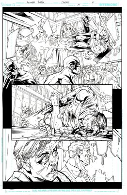 Howard Porter, John Livesay | Dc Universe Online Legends #14 P4 (2011) Porter / Livesay Wonder Woman Ko Superman Batman Gls | ComicArtFans Classifieds