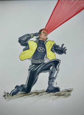 Emilyann Cummings | New X-Men Cyclops By Emilyann Cummings | ComicArtFans Classifieds