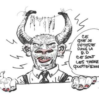 SOLÉ Jean - EO « Dérapages » - Dédicace. L’album… | Collauctions