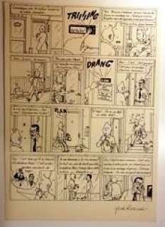 Tintin - Planche originale (p.27)  Tintin et l’Alph-Art - (1992) | Catawiki