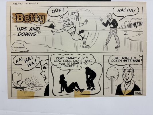 Joe Edwards | Archies Joke Book 1956 | ComicArtFans Classifieds