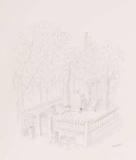 Jean-Jacques Sempé... | Jean-Jacques SEMPÉ (1932-2022) Les feuilles mortes Encre... | misc / divers