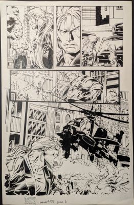 Mike Deodato Jr. | Thor Vol.1 (1966) #498, Page 6 | ComicArtFans Classifieds