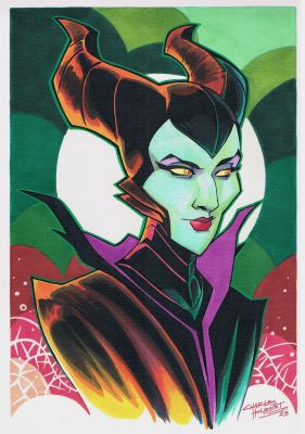 Charles Holbert | Maleficent | ComicArtFans Classifieds