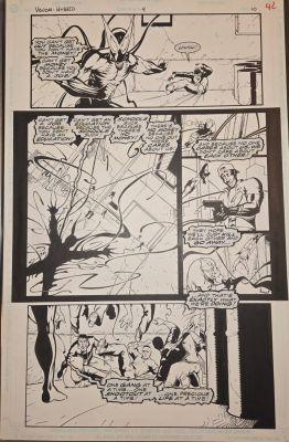 Derec Aucoin | Venom: Along Came a Spider #4 | ComicArtFans Classifieds