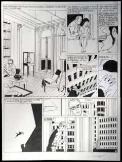 Renaud - Planche originale (p.51) - Jessica Blandy T.24 - Les Gardiens | Catawiki