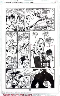 Stuart Immonen, Ron Boyd | Legion of Superheroes #47 Pg 12 By Immonen/Boyd | ComicArtFans Classifieds