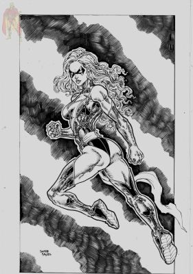 Carlo Garde | Ms. Marvel By Carlo Garde | ComicArtFans Classifieds