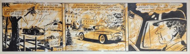 Doug Wildey | The Saint - Thursday September 8, 1960 By Doug Wildey | ComicArtFans Classifieds