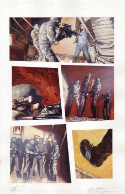 Gabriele Dell’otto, Werther Dell’edera | Dell’otto - Spider-Man: Family Business P.13 | ComicArtFans Classifieds