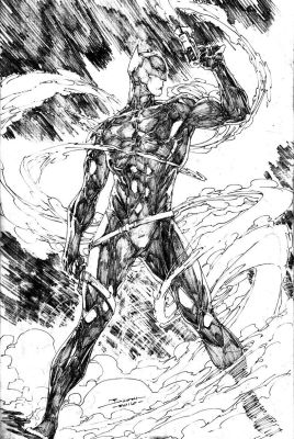 Brett Booth | Jim Gordon Batman | ComicArtFans Classifieds