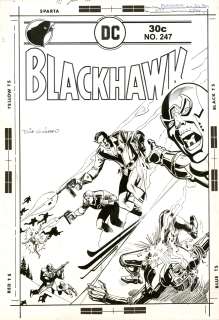 Dick Giordano - Blackhawk #247 Couverture
