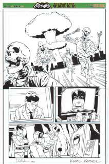 David Hahn & Karl Kesel Batman ‘66 / Man from Uncle Original Art