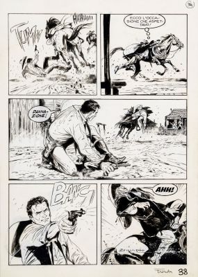 Lot 29 - Frisenda Pasquale - "Tex - Il segreto del Giudice Bean ", 2013 | Urania Casa d’Aste