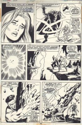 John Buscema, Mike Esposito | Thor 223 By John Buscema with Hercules (1974) | ComicArtFans Classifieds