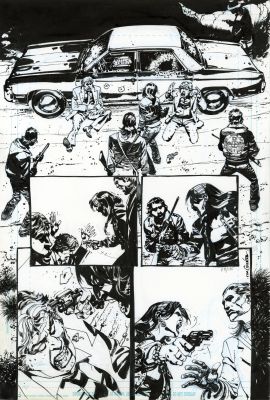 R.M. Guera | R.M. Guera - Scalped #28, Page 15 | ComicArtFans Classifieds