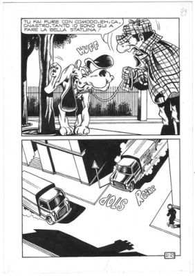 ALAN FORD Tavola originale MAGNUS n. 21 BOMBAFOBIA Pag. 31 • BOB ROCK E CIRANO | eBay Europe