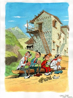 Fabrice Tarrin | Affiche 19e festival BD d’Ajaccio | 2DGalleries