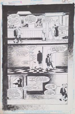 The Sandman #25 p27 Original Art Matt Wagner 1st Appearance Dead Boy Detectives | eBay US