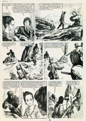 Lot 280 - Buzzelli Guido - "Non c‘è posto per l‘amore", 1977 | Urania Casa d’Aste