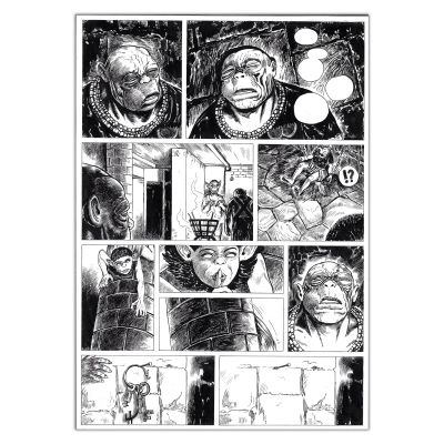 Amaury Bündgen | Deter - Planche originale 103 | Achetez de l’Art