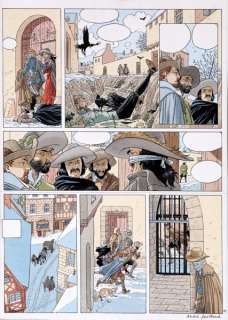 Juillard | Plume aux vents, planche n°35 Ã  l’encre de Chine… | Banque Dessinée