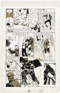  - "REALWORLDS: BATMAN" COMIC BOOK PAGE ORIGINAL ART BY MARSHALL ROGERS.