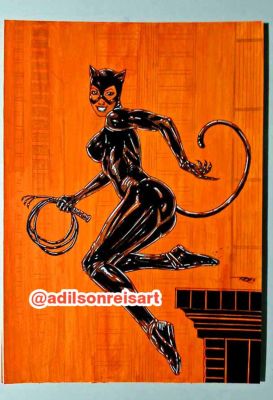 Adilson Reis | CATWOMAN - ORANGE IS THE NEW BLACK | Raremarq (Buy It Now)