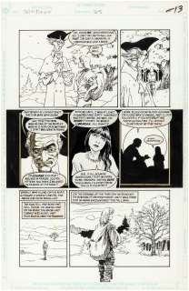 "SANDMAN" VOL. 2 #38 COMIC BOOK PAGE ORIGINAL ART BY DUNCAN EAGLESON. | Hake’s