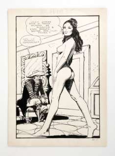 Manara Milo Illustration... | MANARA Milo Illustration publiée dans Jolanda de Almaviva Encre... | Vermot et Associés