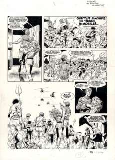 Paape, Eddyluc Orientplanche... | Paape, EddyLuc Orientplanche originale n°41 à l’encre... | Aibo Art Auction