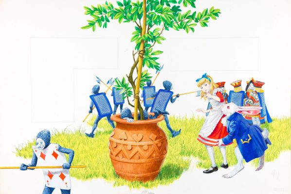 Lot 24 - Libico Maraja - Alice in Wonderland, 1968 | Urania Casa d’Aste