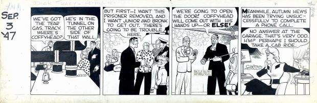 Lot 269 - CHESTER GOULD - Dick Tracy: Getting Set | Little Nemo