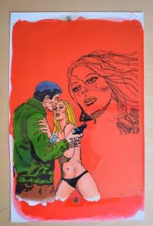 Lanciostory  #33 - Gustavo Trigo - original cover - Page volante - EO - (1979) | Catawiki