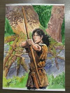 Surzhenko, Roman  - Dessin original en couleur - Kriss de Valnor (2019) | Catawiki