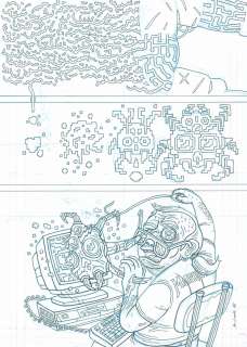 ÅUkasz Kowalczuk | Sentient Mech K, strona 1 | ArtKomiks Aukcje